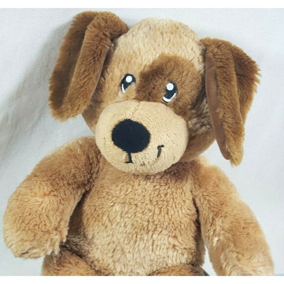 Build A Bear Workshop BAB Brown Dog Spot Puppy Plush Stuffed Animal 16 inches - Picture 2 of 8